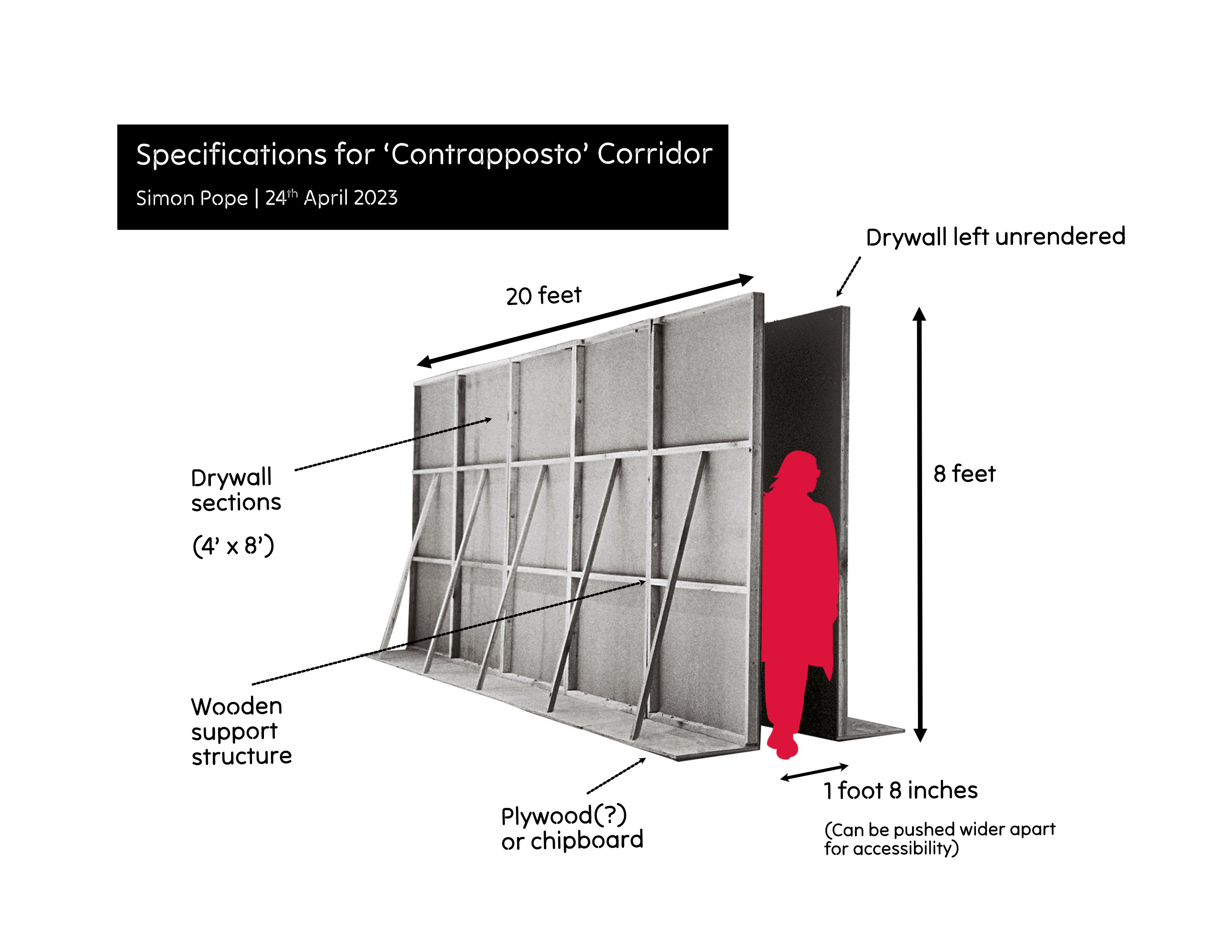 Contrapposto corridor